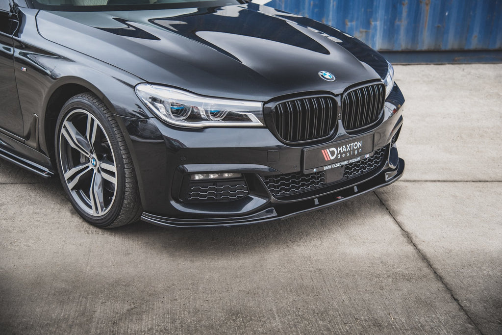 MAXTON DESIGN FRONT SPLITTER V.2 FOR BMW 7 M-PACK G11