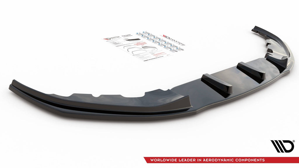 MAXTON DESIGN FRONT SPLITTER V.2 FOR BMW 7 M-PACK G11