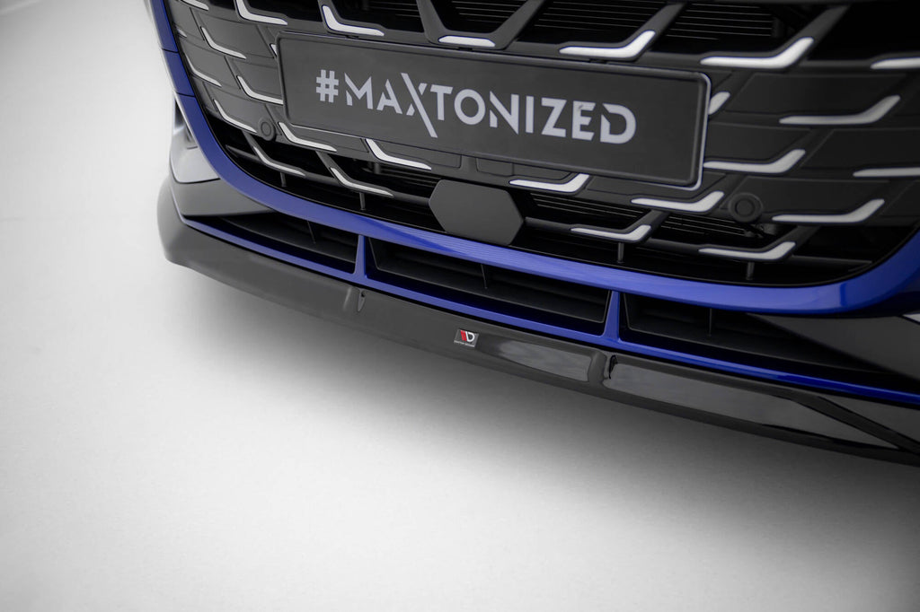 MAXTON DESIGN Front Splitter V.3 Audi A3 S-Line Sedan / S3 Sedan 8Y Facelift