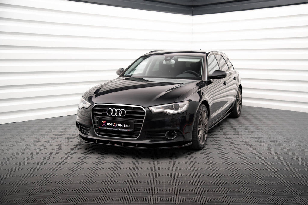 MAXTON DESIGN Front Splitter V.3 Audi A6 C7