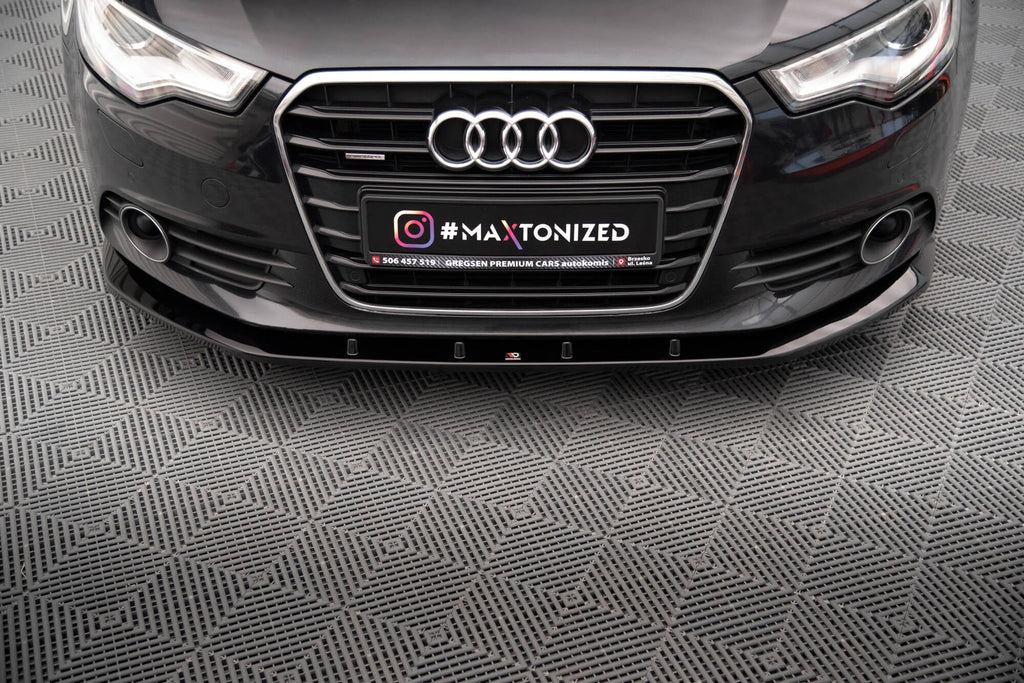 MAXTON DESIGN Front Splitter V.3 Audi A6 C7