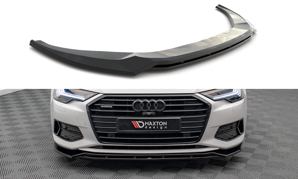 MAXTON DESIGN FRONT SPLITTER V.3 AUDI A6 C8