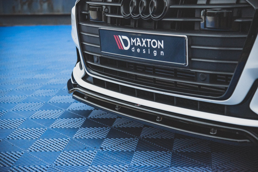 MAXTON DESIGN FRONT SPLITTER V.3 AUDI A6 S-LINE / S6 C8