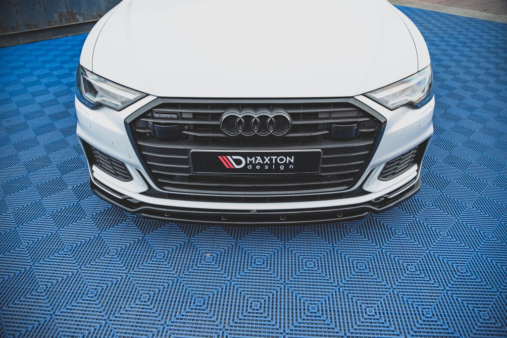 MAXTON DESIGN FRONT SPLITTER V.3 AUDI A6 S-LINE / S6 C8