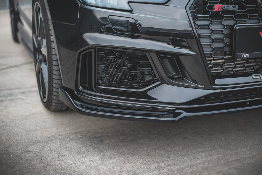 MAXTON DESIGN FRONT SPLITTER V.3 AUDI RS3 8V FACELIFT Sportback