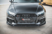 Load image into Gallery viewer, MAXTON DESIGN FRONT SPLITTER V.3 AUDI RS3 8V FACELIFT Sportback