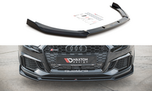 Load image into Gallery viewer, MAXTON DESIGN FRONT SPLITTER V.3 AUDI RS3 8V FACELIFT Sportback