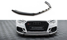 Load image into Gallery viewer, MAXTON DESIGN FRONT SPLITTER V.3 AUDI RS3 SEDAN 8V FACELIFT