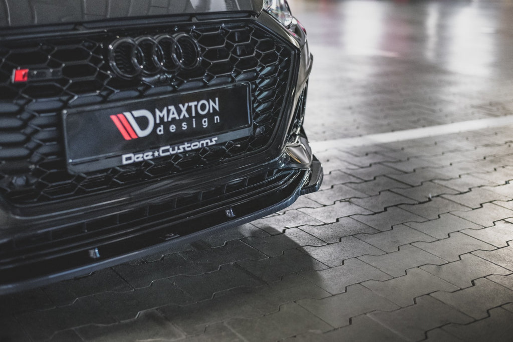 MAXTON DESIGN FRONT SPLITTER V.3 AUDI RS5 F5 FACELIFT