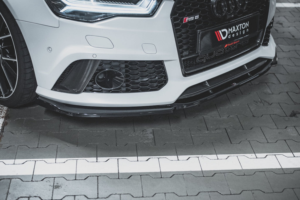 MAXTON DESIGN FRONT SPLITTER V.3 AUDI RS6 C7