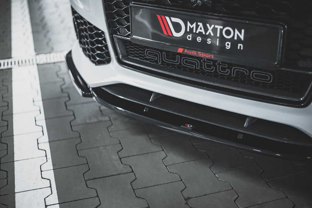 MAXTON DESIGN FRONT SPLITTER V.3 AUDI RS6 C7