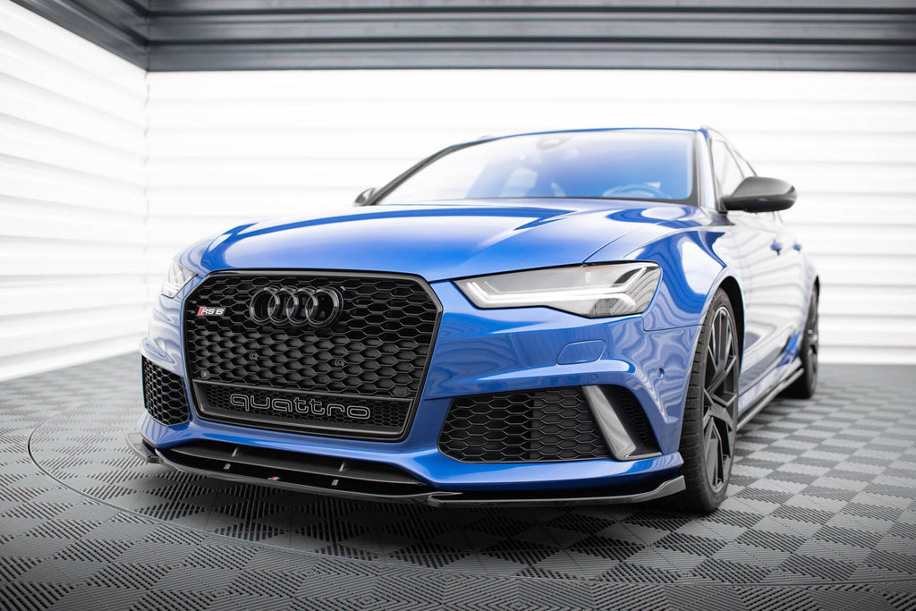 MAXTON DESIGN FRONT SPLITTER V.3 AUDI RS6 C7