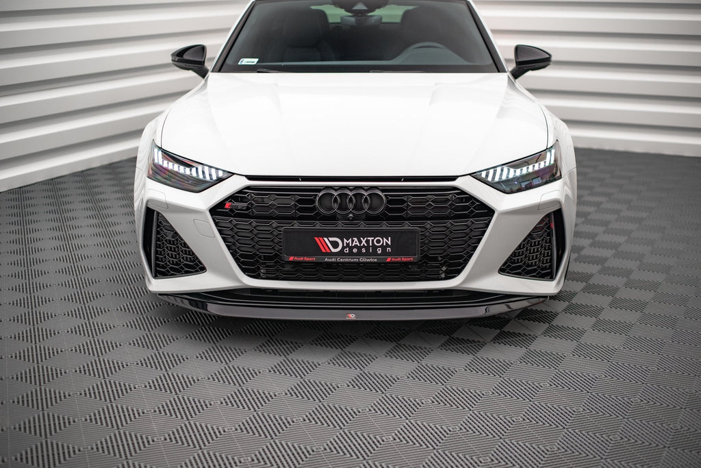 MAXTON DESIGN FRONT SPLITTER V.3 AUDI RS6 C8