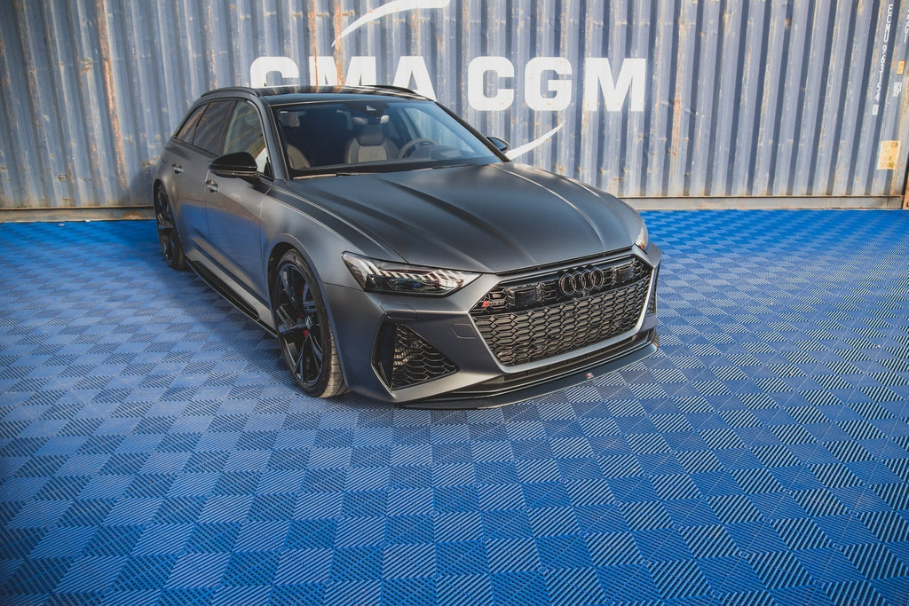 MAXTON DESIGN FRONT SPLITTER V.3 AUDI RS6 C8