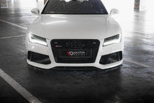 Load image into Gallery viewer, MAXTON DESIGN Front Splitter V.3 Audi RS7 C7
