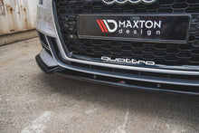 Load image into Gallery viewer, MAXTON DESIGN FRONT SPLITTER V.3 AUDI S3 / A3 S-LINE 8V FACELIFT