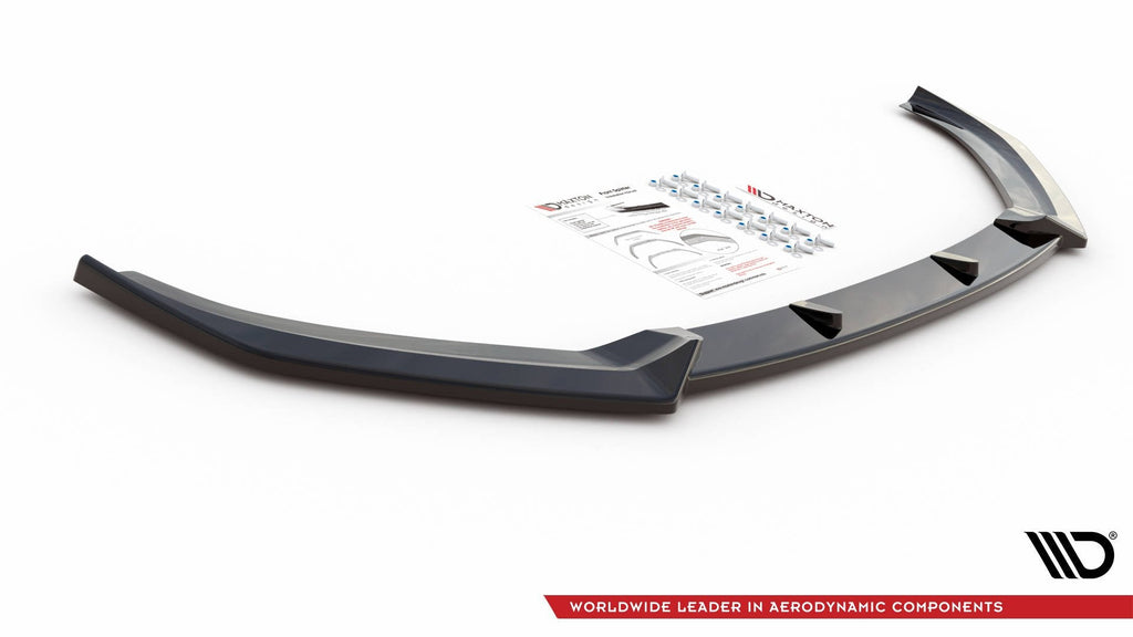 MAXTON DESIGN FRONT SPLITTER V.3 AUDI S3 / A3 S-LINE 8V FACELIFT