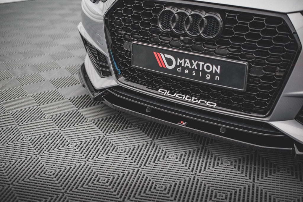 MAXTON DESIGN FRONT SPLITTER V.3 AUDI S4 / A4 S-LINE B9