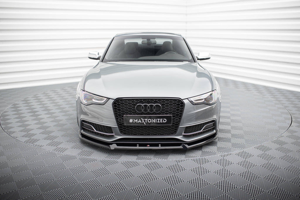 MAXTON DESIGN FRONT SPLITTER V.3 AUDI S5 / A5 S-LINE COUPE / SPORTBACK 8T FACELIFT