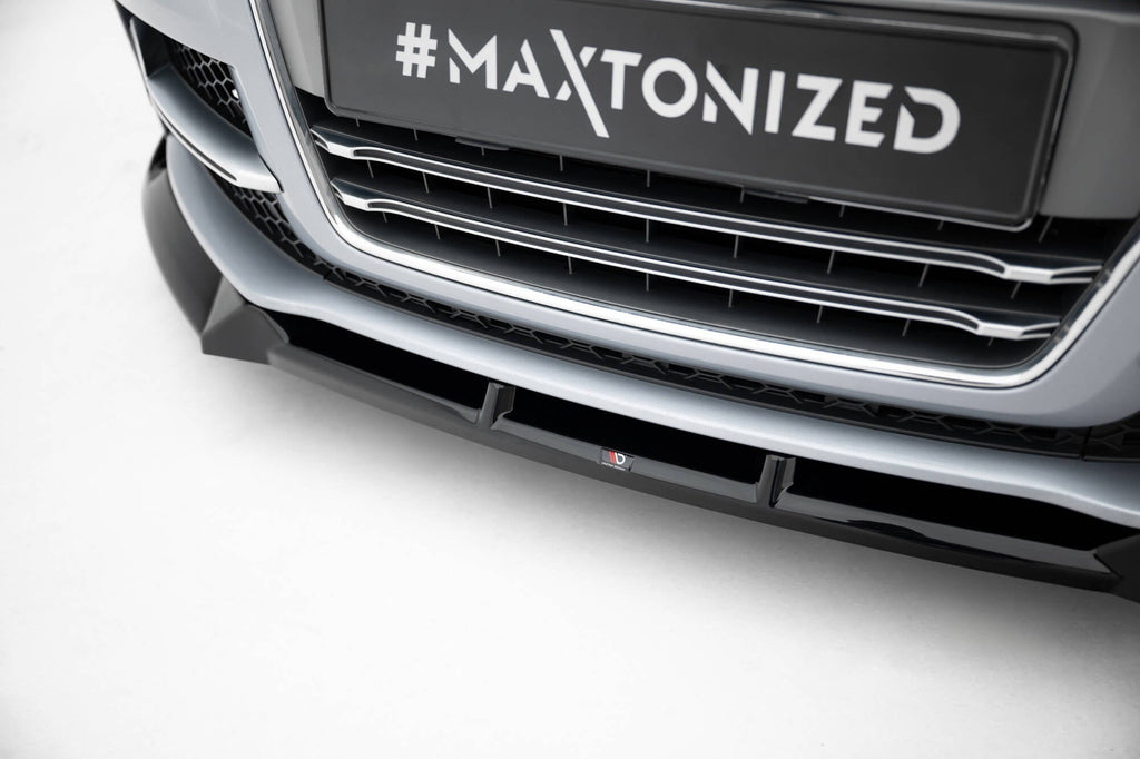 MAXTON DESIGN Front Splitter V.3 Audi TT S / TT S-Line 8J Facelift