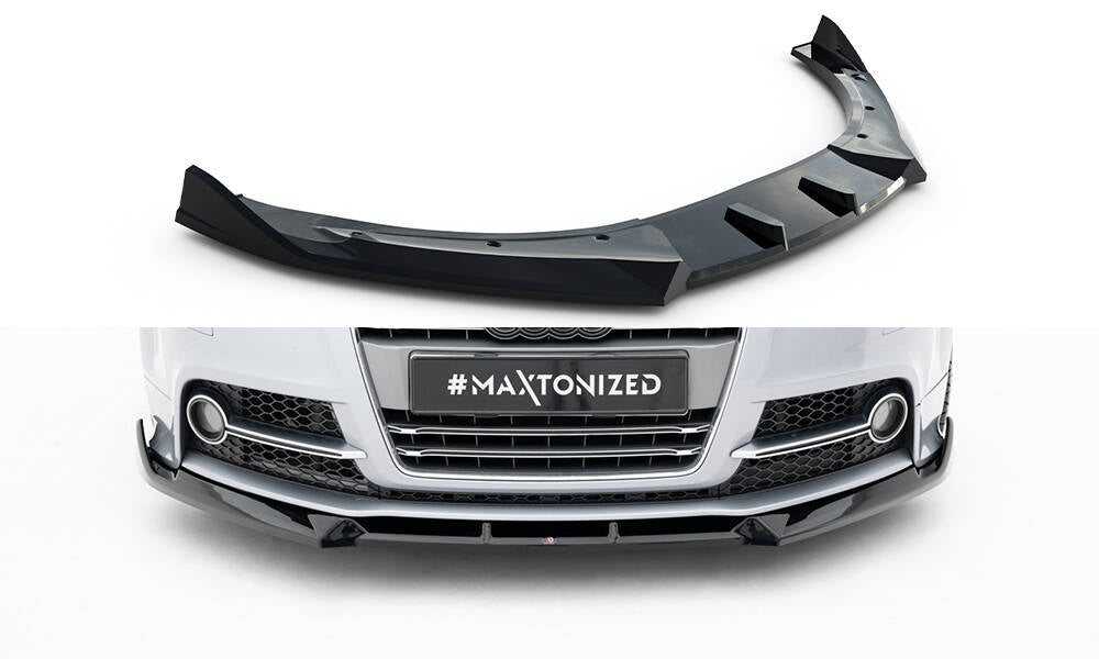 MAXTON DESIGN Front Splitter V.3 Audi TT S / TT S-Line 8J Facelift