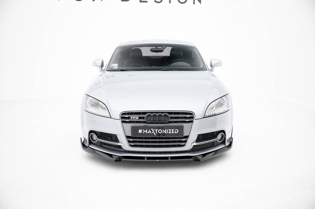 MAXTON DESIGN Front Splitter V.3 Audi TT S / TT S-Line 8J Facelift