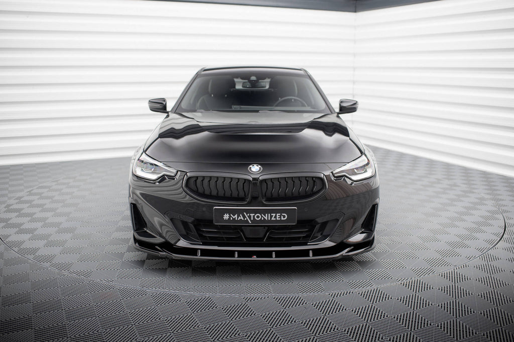 MAXTON DESIGN Front Splitter V.3 BMW 2 Coupe G42