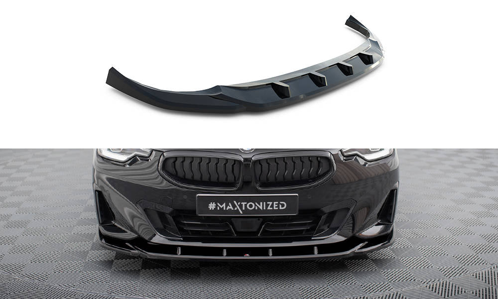 MAXTON DESIGN Front Splitter V.3 BMW 2 Coupe G42