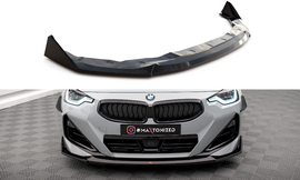 MAXTON DESIGN FRONT SPLITTER V.3 BMW 2 COUPE M-PACK / M240I G42