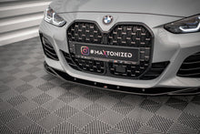 Load image into Gallery viewer, MAXTON DESIGN FRONT SPLITTER V.3 BMW 4 / I4 GRAN COUPE M-PACK G26