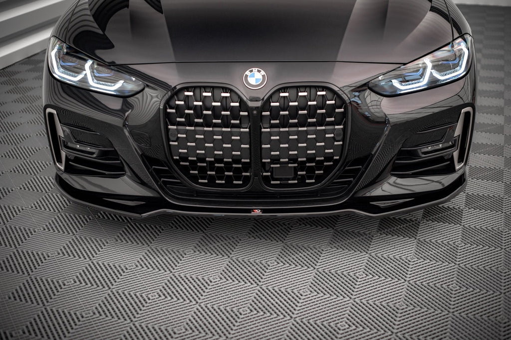 MAXTON DESIGN FRONT SPLITTER V.3 BMW 4 M-PACK G22 / M440I G22