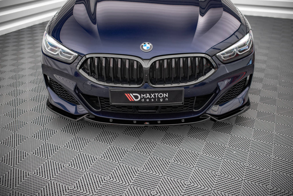 MAXTON DESIGN FRONT SPLITTER V.3 BMW 8 COUPE M-PACK G15 / 8 GRAN COUPE M-PACK G16