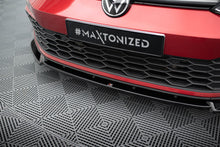 Load image into Gallery viewer, MAXTON DESIGN FRONT SPLITTER + FLAPS V.3 VOLKSWAGEN GOLF 8 GTI / R-LINE