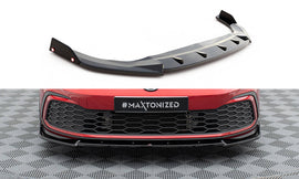 MAXTON DESIGN FRONT SPLITTER + FLAPS V.3 VOLKSWAGEN GOLF 8 GTI / R-LINE