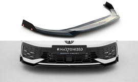MAXTON DESIGN Front Splitter V.3 + Flaps Volkswagen Golf GTI / GTE / R-Line Mk8 Facelift