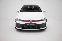 Load image into Gallery viewer, MAXTON DESIGN Front Splitter V.3 + Flaps Volkswagen Golf GTI / GTE / R-Line Mk8 Facelift