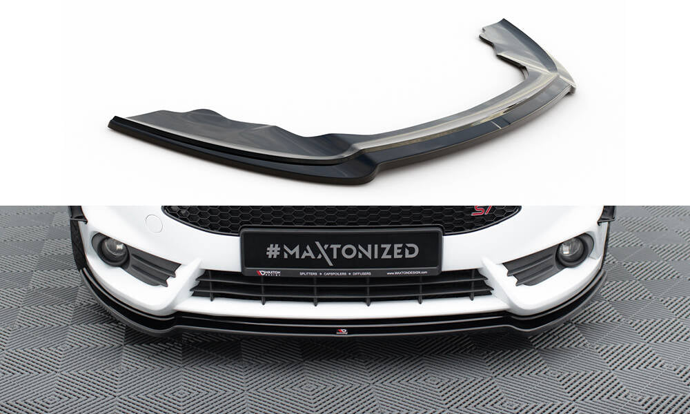 MAXTON DESIGN FRONT SPLITTER V.3 FORD FIESTA ST MK7 FL