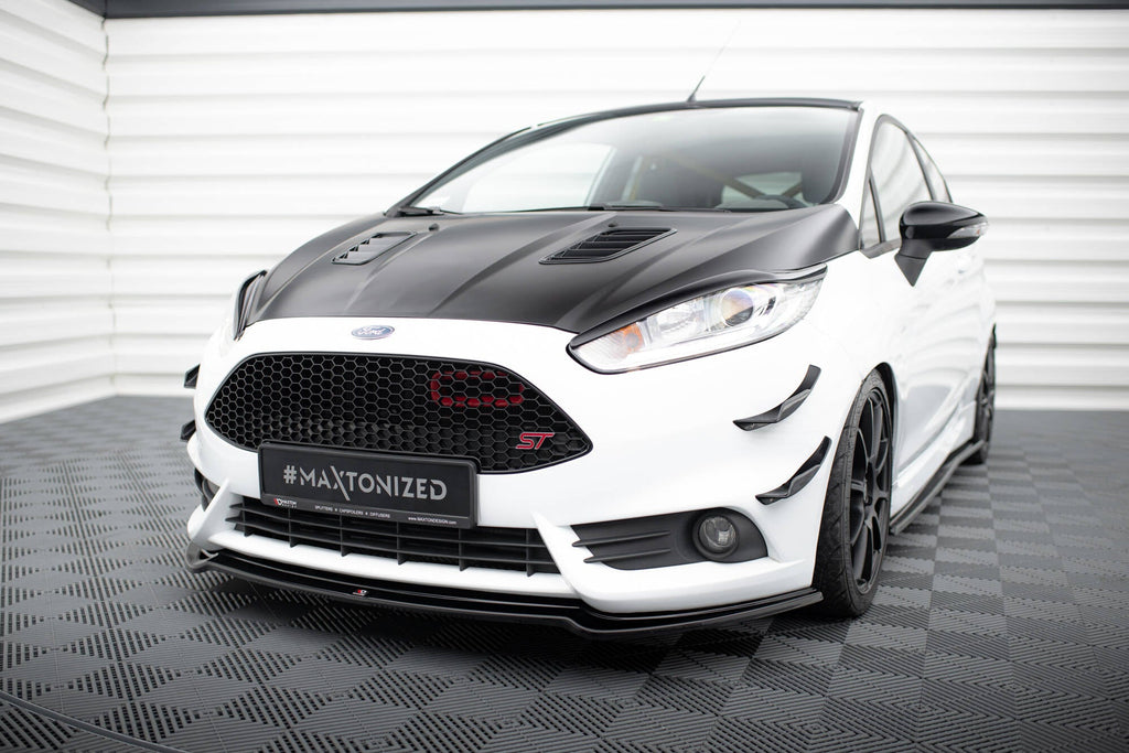 MAXTON DESIGN FRONT SPLITTER V.3 FORD FIESTA ST MK7 FL