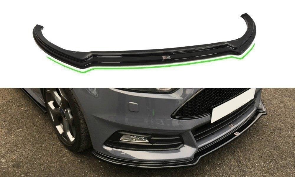 MAXTON DESIGN FRONT SPLITTER V.3 FORD FOCUS ST MK3 FL