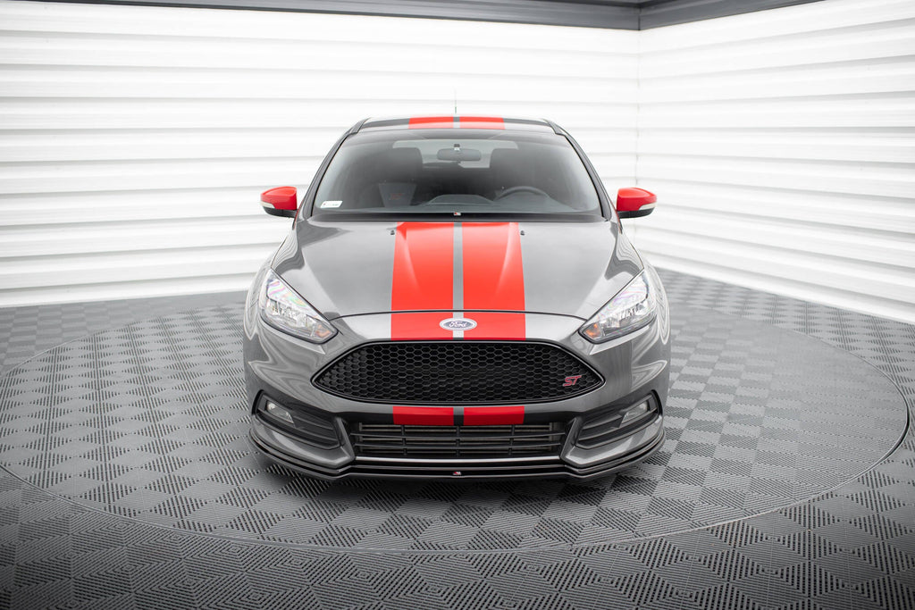 MAXTON DESIGN FRONT SPLITTER V.3 FORD FOCUS ST MK3 FL