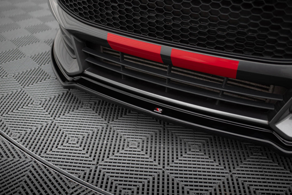 MAXTON DESIGN FRONT SPLITTER V.3 FORD FOCUS ST MK3 FL