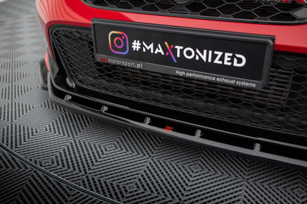 MAXTON DESIGN FRONT SPLITTER V.3 HONDA CIVIC TYPE-R MK 11