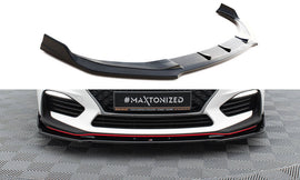 MAXTON DESIGN FRONT SPLITTER V.3 HYUNDAI I30 N (Elantra GT) MK3 HATCHBACK/ FASTBACK