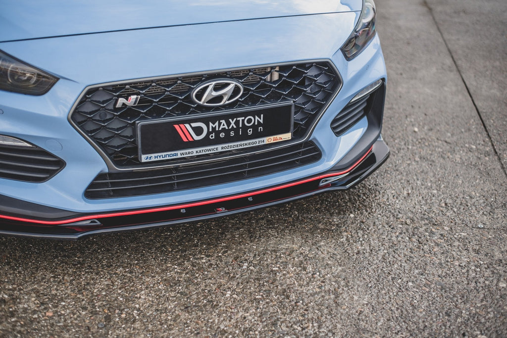 MAXTON DESIGN FRONT SPLITTER V.3 HYUNDAI I30 N (Elantra GT) MK3 HATCHBACK/ FASTBACK