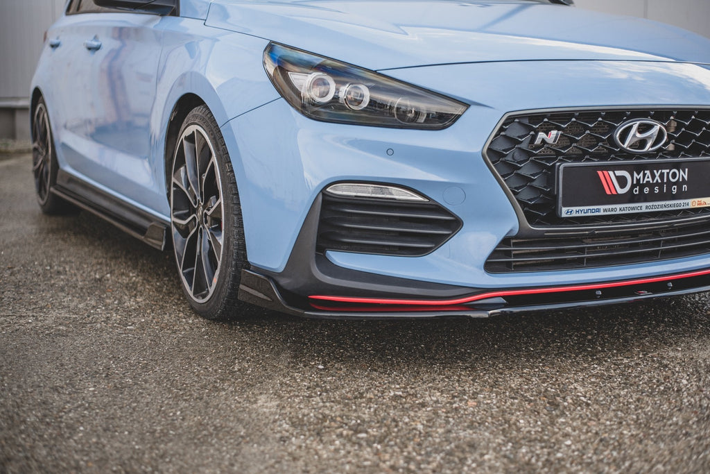 MAXTON DESIGN FRONT SPLITTER V.3 HYUNDAI I30 N (Elantra GT) MK3 HATCHBACK/ FASTBACK