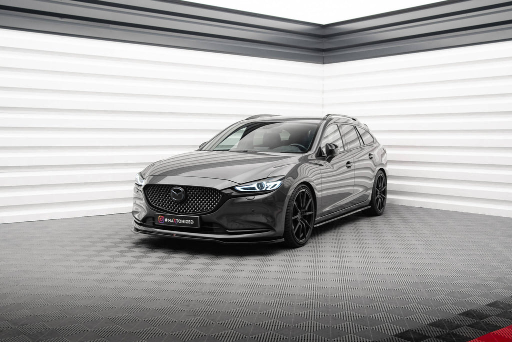 MAXTON DESIGN FRONT SPLITTER V.3 MAZDA 6 MK3 FACELIFT