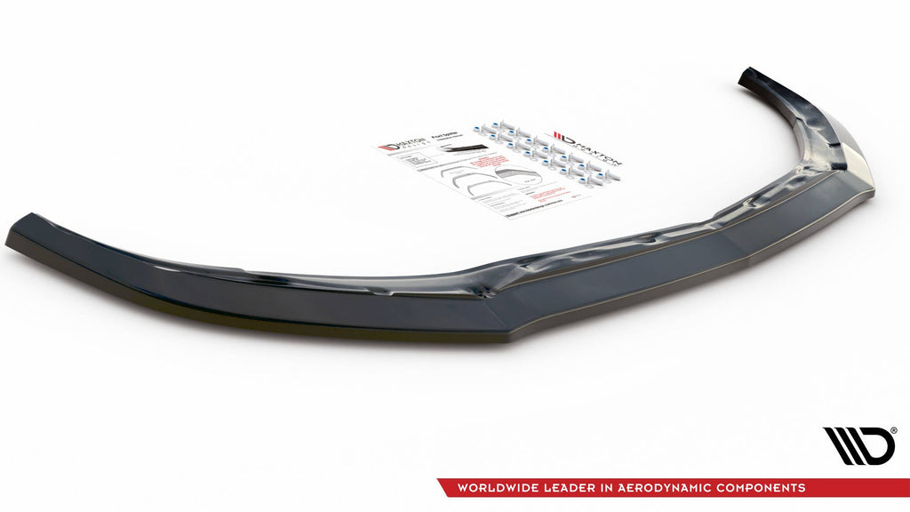 MAXTON DESIGN FRONT SPLITTER V.3 MERCEDES-AMG C63 COUPE C205 FACELIFT