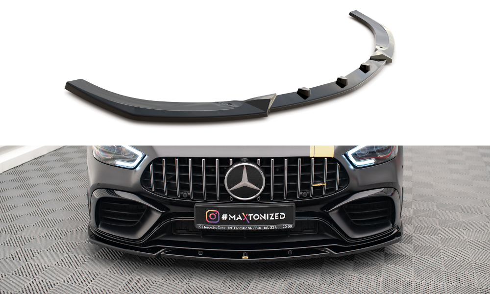 MAXTON DESIGN FRONT SPLITTER V.3 MERCEDES-AMG GT 63S 4-DOOR COUPE AERO