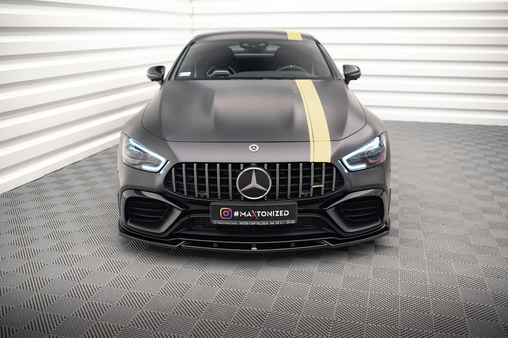 MAXTON DESIGN FRONT SPLITTER V.3 MERCEDES-AMG GT 63S 4-DOOR COUPE AERO