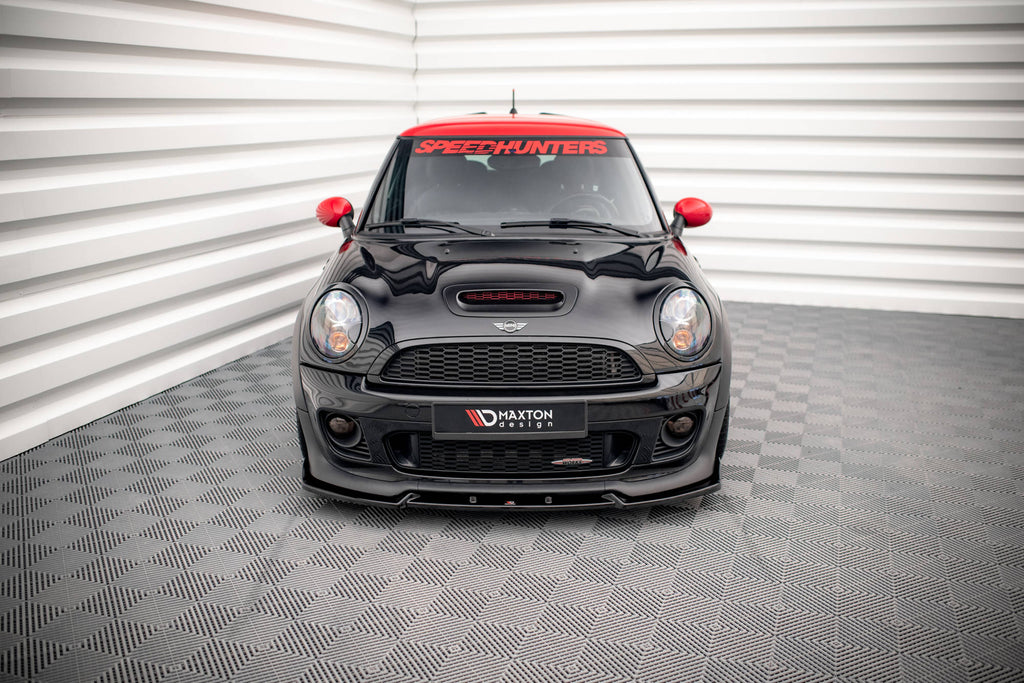 MAXTON DESIGN FRONT SPLITTER V.3 MINI COOPER JOHN COOPER WORKS R56